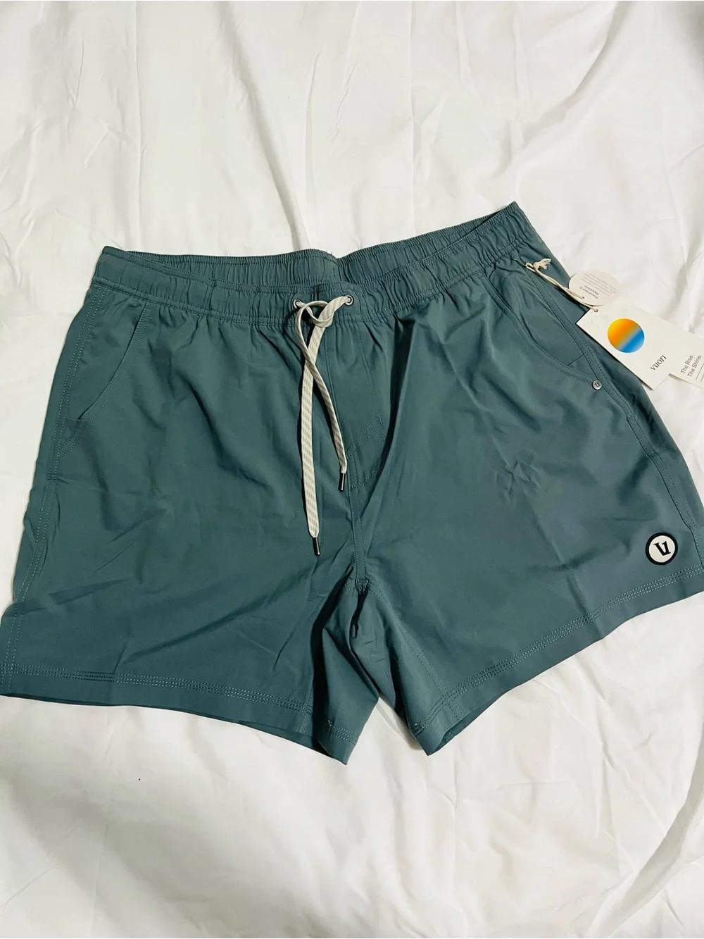 Vuori Men’s Kore Short Lined 5” Kasmir (Blue) Size XXL NWT - Picture 4 of 12